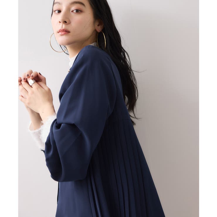 【WEB限定】サイドプリーツブラウス | VIS  | 詳細画像16 