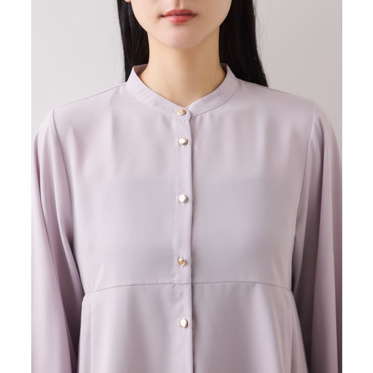 【WEB限定】サイドプリーツブラウス | VIS  | 詳細画像22 