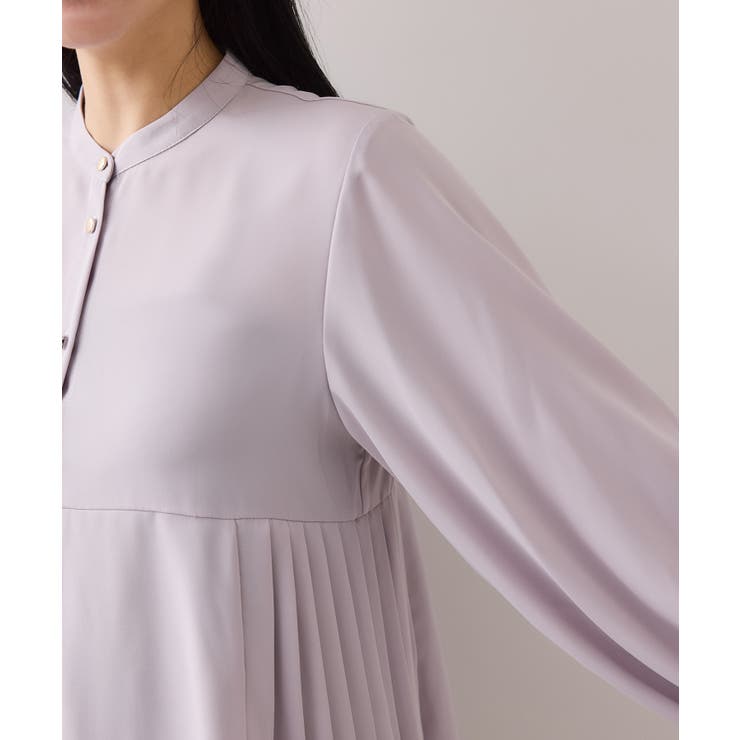 【WEB限定】サイドプリーツブラウス | VIS  | 詳細画像23 