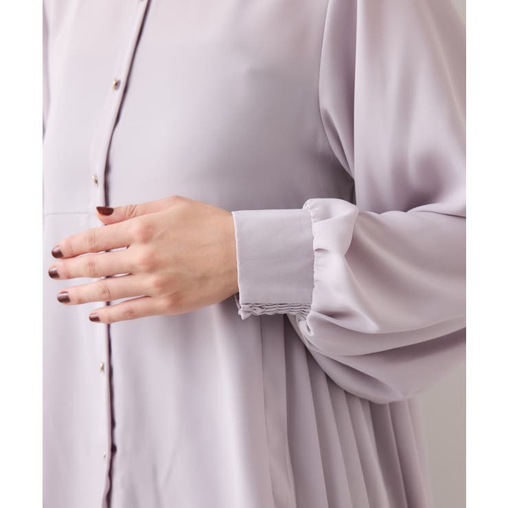 【WEB限定】サイドプリーツブラウス | VIS  | 詳細画像25 