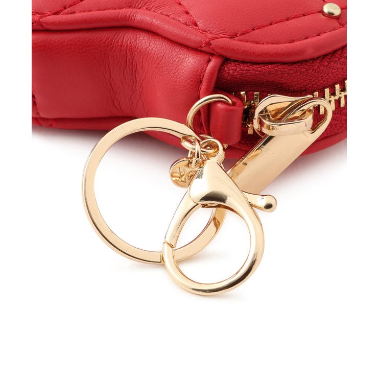 スタッズキルティングハートポーチチャーム | VIS  | 詳細画像13 