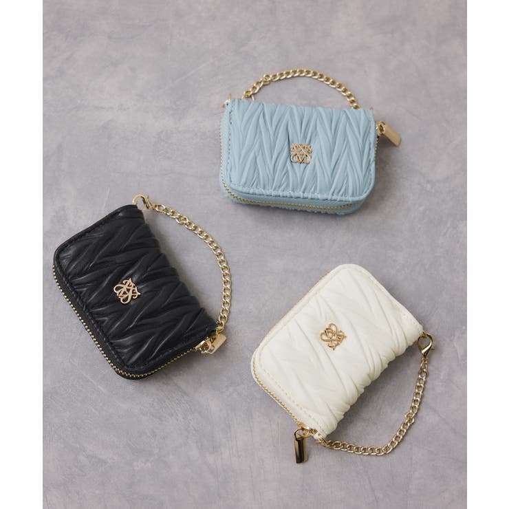 プリーツ加工ポーチチャーム | VIS  | 詳細画像3 