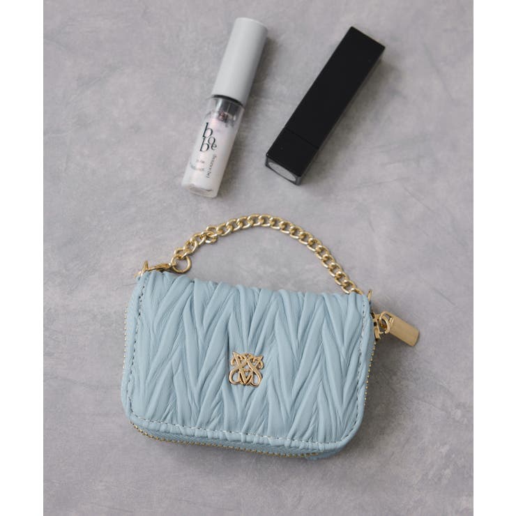 プリーツ加工ポーチチャーム | VIS  | 詳細画像4 