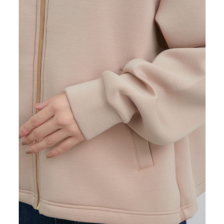 【モイストスフレタッチ】ダンボールニットテントラインジップパーカー | VIS  | 詳細画像15 