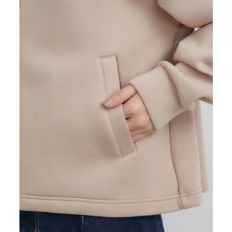 【モイストスフレタッチ】ダンボールニットテントラインジップパーカー | VIS  | 詳細画像17 