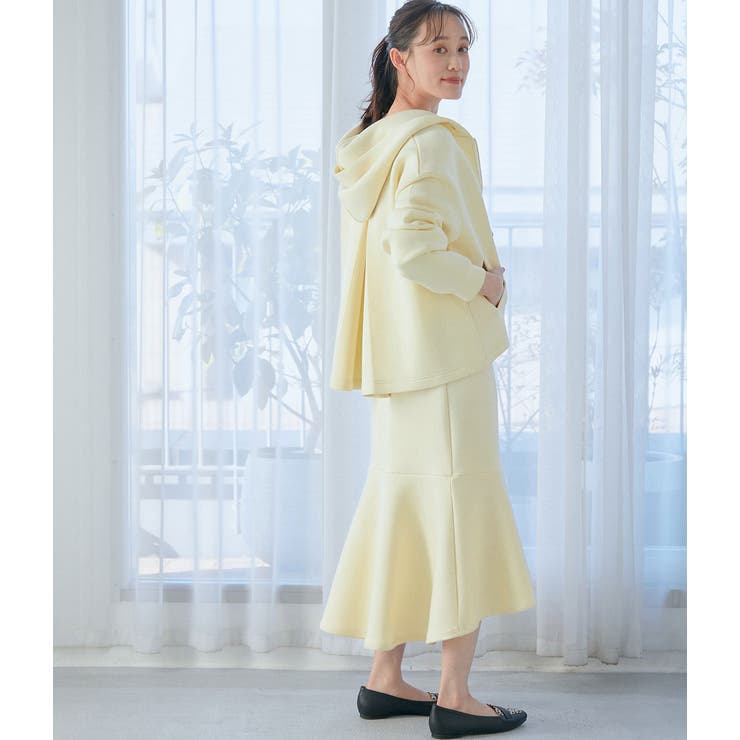 【モイストスフレタッチ】ダンボールニットテントラインジップパーカー | VIS  | 詳細画像22 