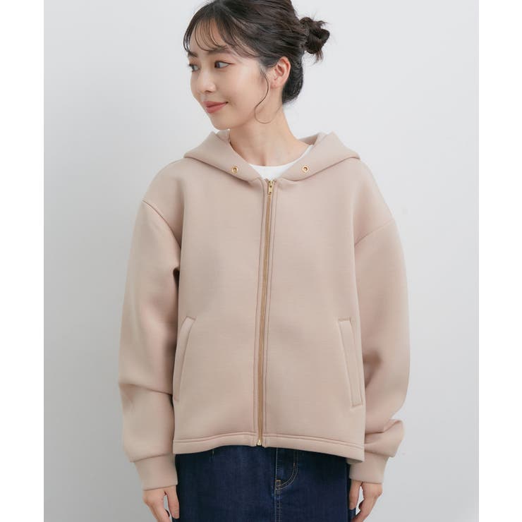 【モイストスフレタッチ】ダンボールニットテントラインジップパーカー | VIS  | 詳細画像41 