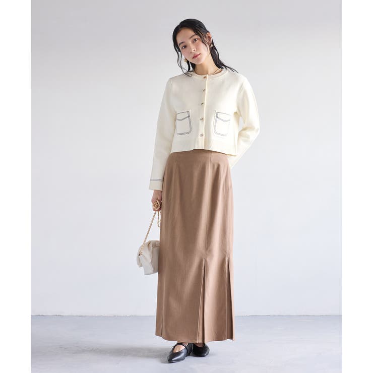 ステッチワークニットジャケット | VIS  | 詳細画像14 