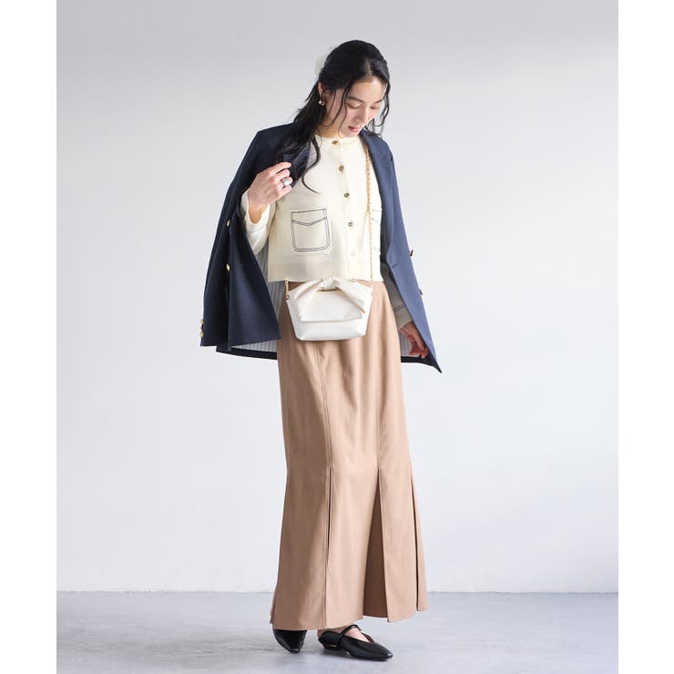 ステッチワークニットジャケット | VIS  | 詳細画像17 