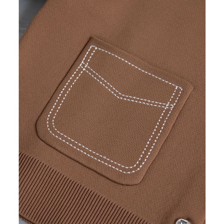 ステッチワークニットジャケット | VIS  | 詳細画像28 