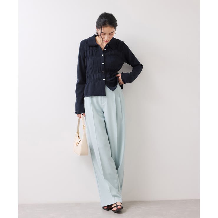 ギャザーニットカーデ | VIS  | 詳細画像7 