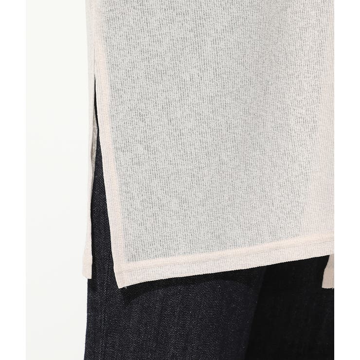 ベルト付きテレコガウンカーディガン | VIS  | 詳細画像8 