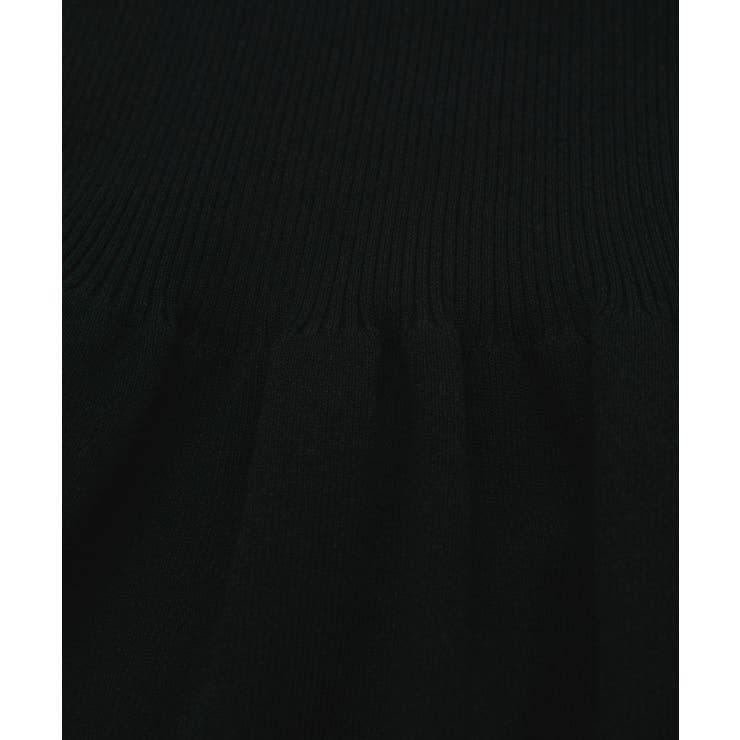 【アンチピリング】ペプラムハーフスリーブニットカーディガン | VIS  | 詳細画像18 