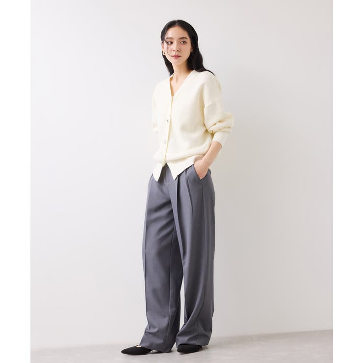 釦アクセントコクーンカーディガン | VIS  | 詳細画像2 