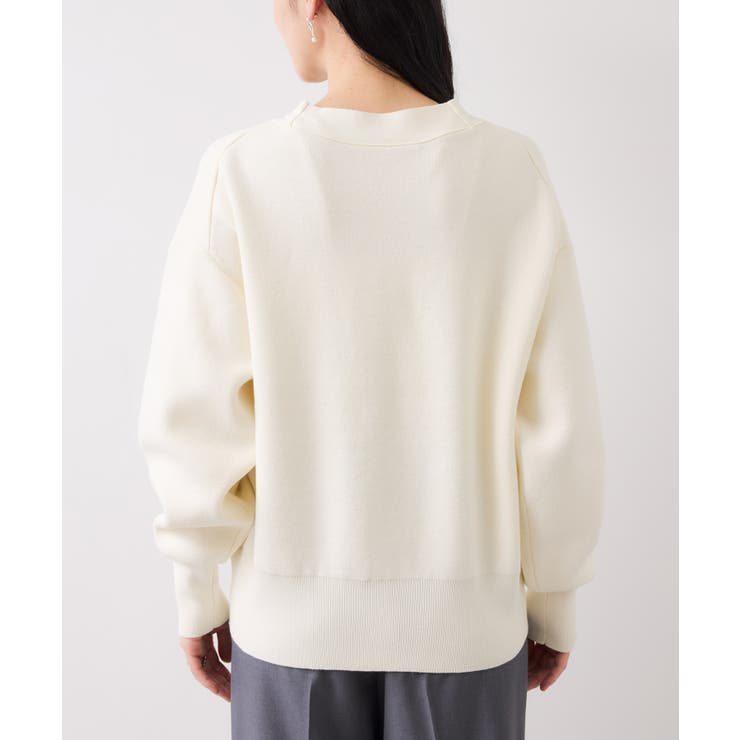 釦アクセントコクーンカーディガン | VIS  | 詳細画像21 