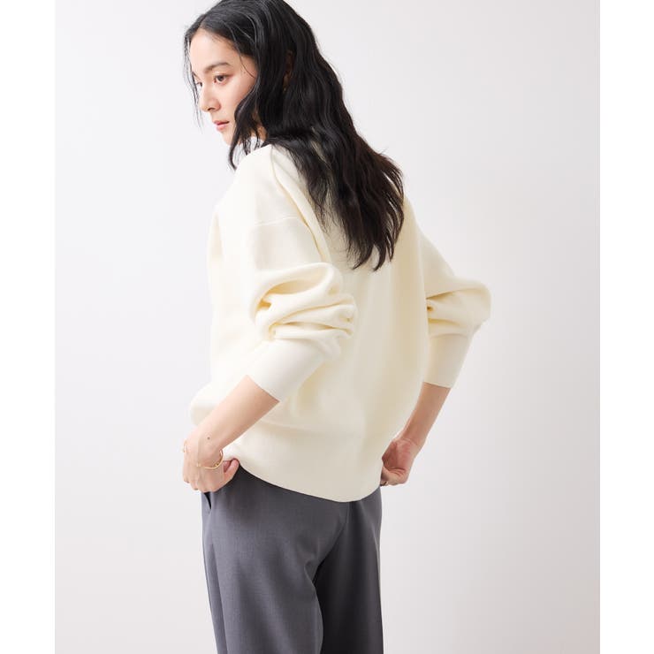 釦アクセントコクーンカーディガン | VIS  | 詳細画像7 