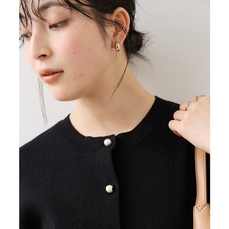 パールボタンカーディガン | VIS  | 詳細画像12 
