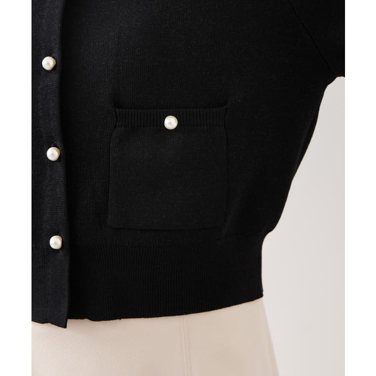 パールボタンカーディガン | VIS  | 詳細画像31 