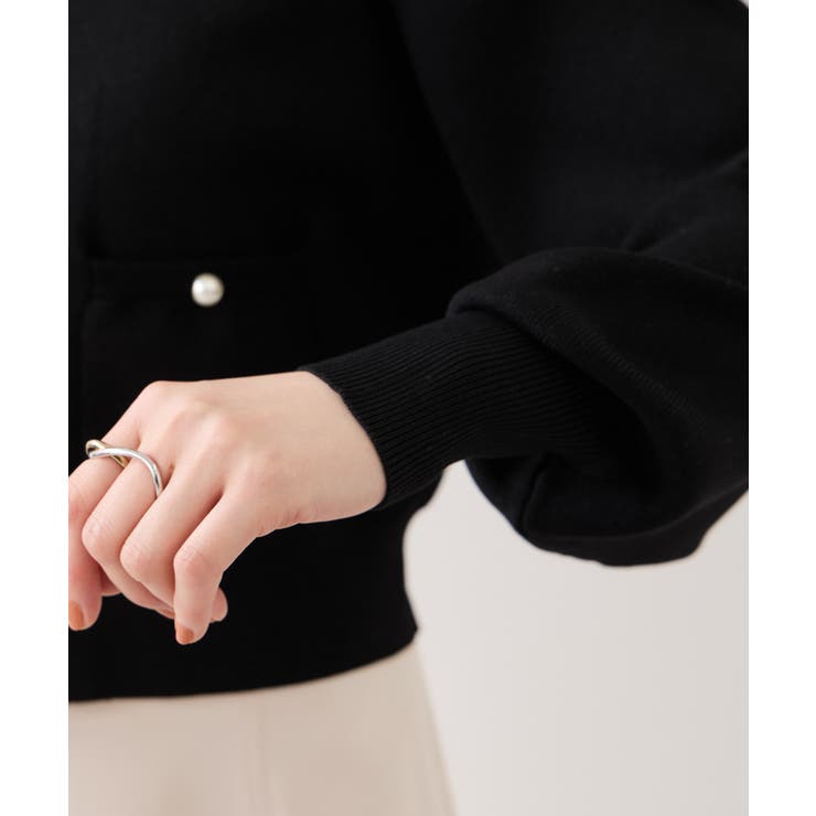 パールボタンカーディガン | VIS  | 詳細画像32 