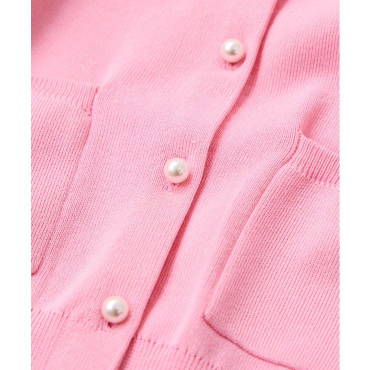 パールボタンカーディガン | VIS  | 詳細画像34 