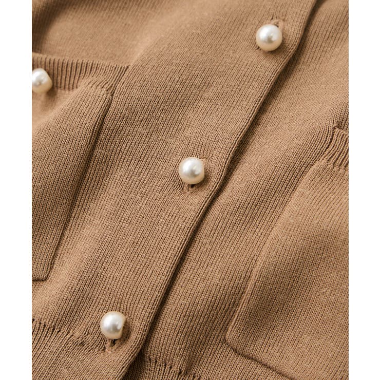 パールボタンカーディガン | VIS  | 詳細画像35 