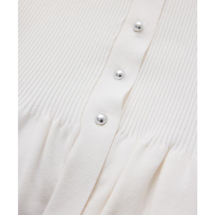 【美得】ペプラムニットカーディガン/イージーケア | VIS  | 詳細画像25 