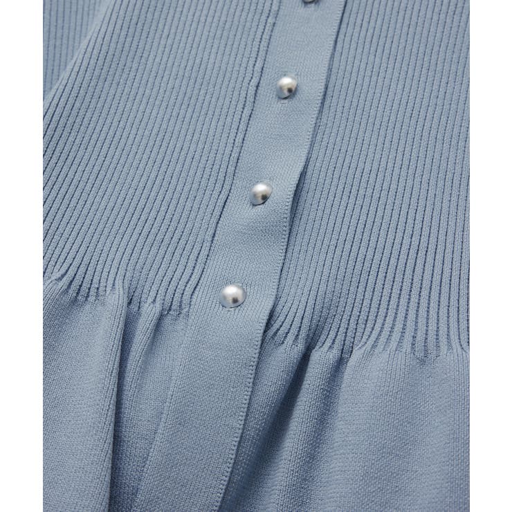 【美得】ペプラムニットカーディガン/イージーケア | VIS  | 詳細画像27 