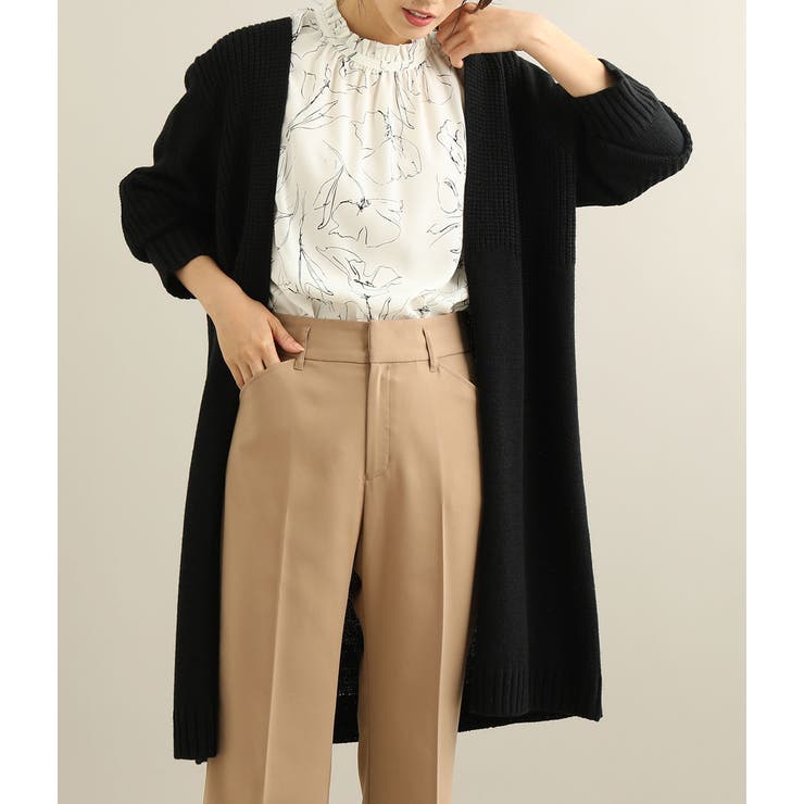 ロング丈柄編みカーディガン 品番 Visw Vis ビス のレディースファッション通販 Shoplist ショップリスト