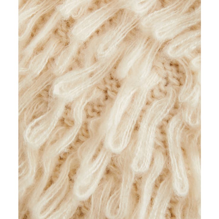 ループフリンジハート釦カーディガン | VIS  | 詳細画像28 