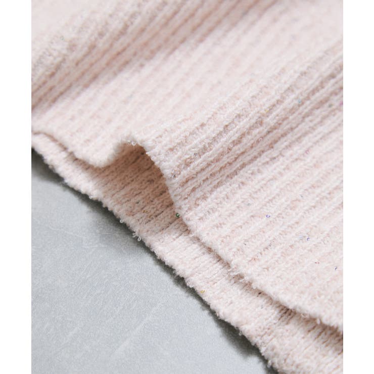 くるみ釦ニットトップスカーデ/洗える | VIS  | 詳細画像25 