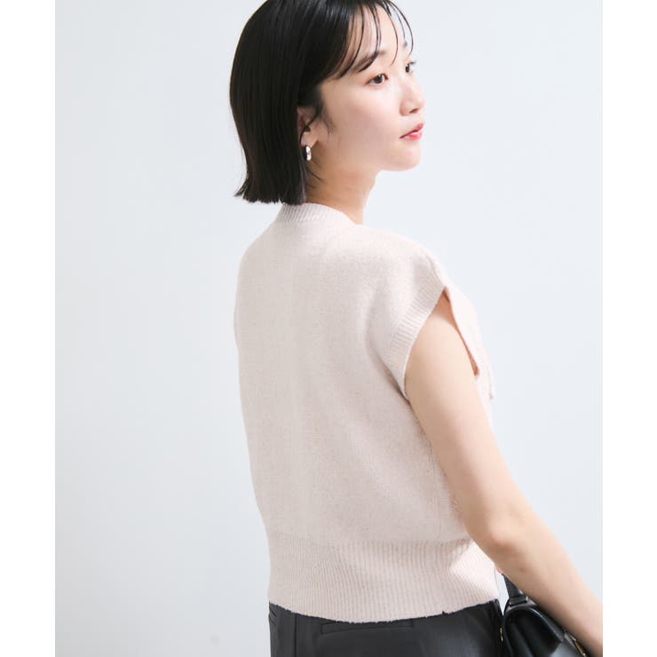 くるみ釦ニットトップスカーデ/洗える | VIS  | 詳細画像7 