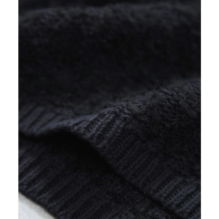 ファンシーツイードメタルボタンカーディガン | VIS  | 詳細画像30 