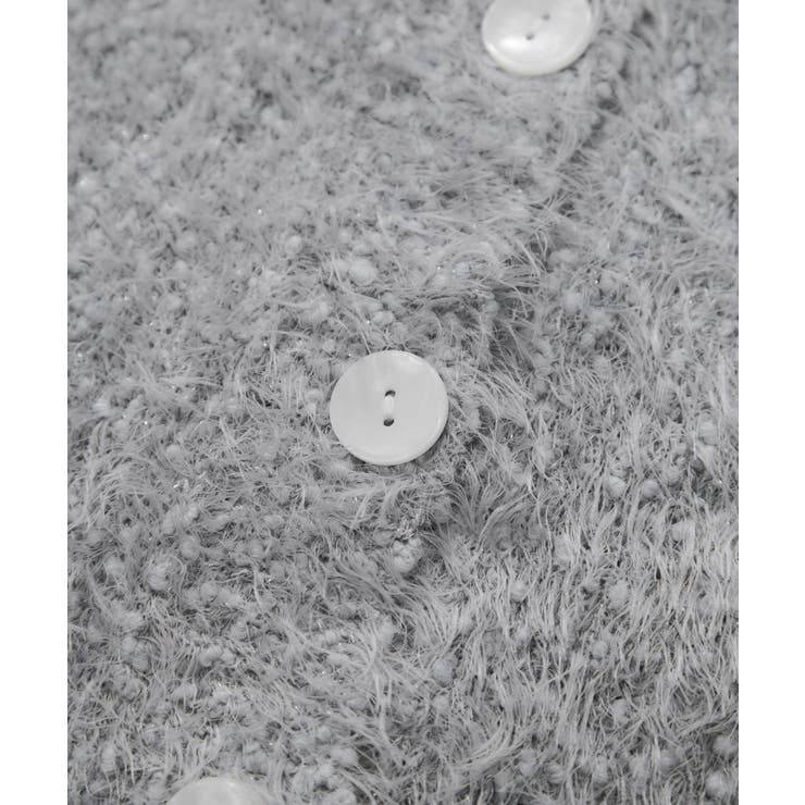 ポップコーンヤーンラメフェザーニットカーディガン/WEB限定FSサイズ | VIS  | 詳細画像44 