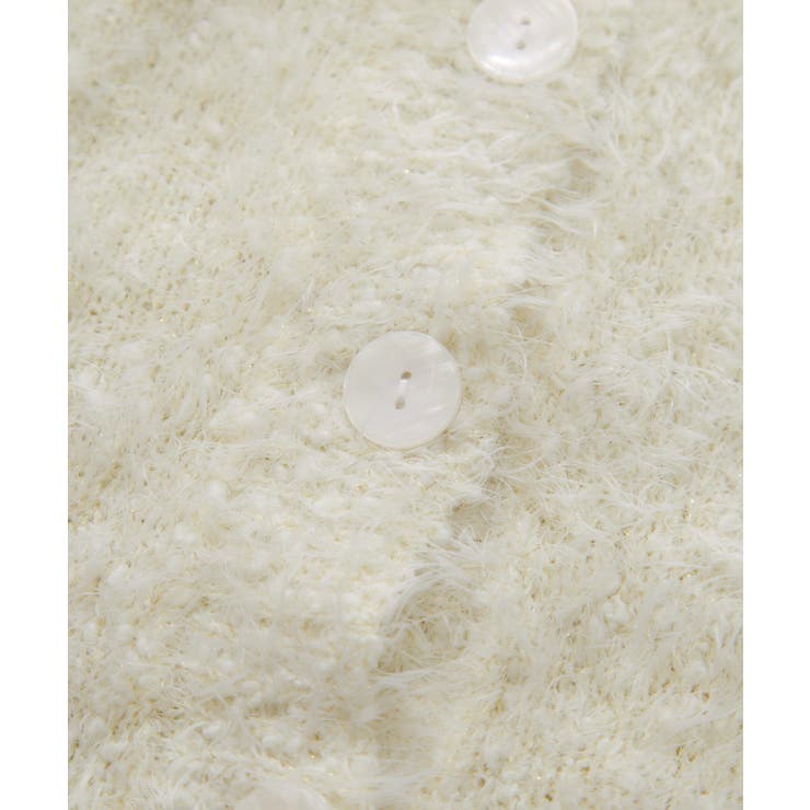 ポップコーンヤーンラメフェザーニットカーディガン/WEB限定FSサイズ | VIS  | 詳細画像46 