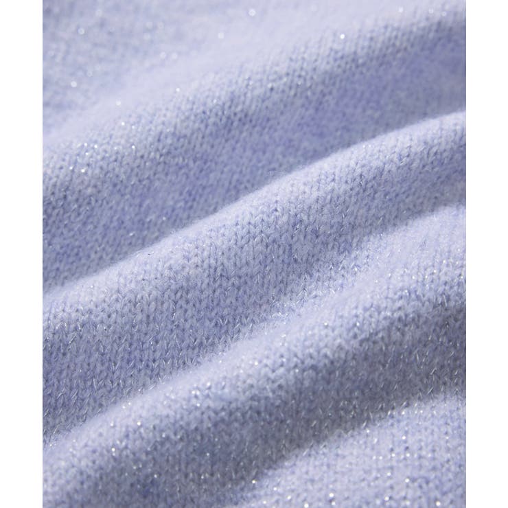 ハートアソートパール釦ラメミックスカーディガン イージーケア 一部WEB限定カラー | VIS  | 詳細画像48 