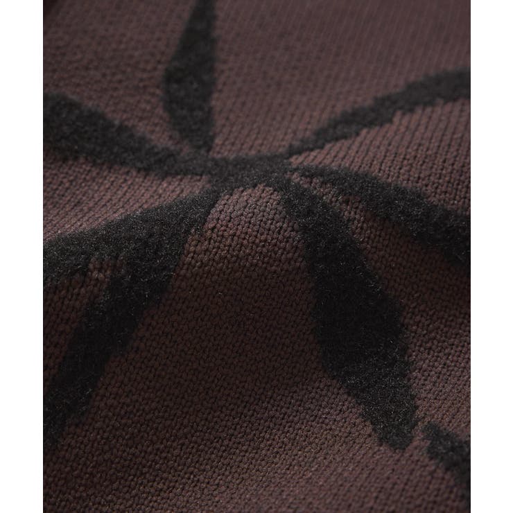 リボンモチーフジャガードカーディガン/イージーケア | VIS  | 詳細画像30 