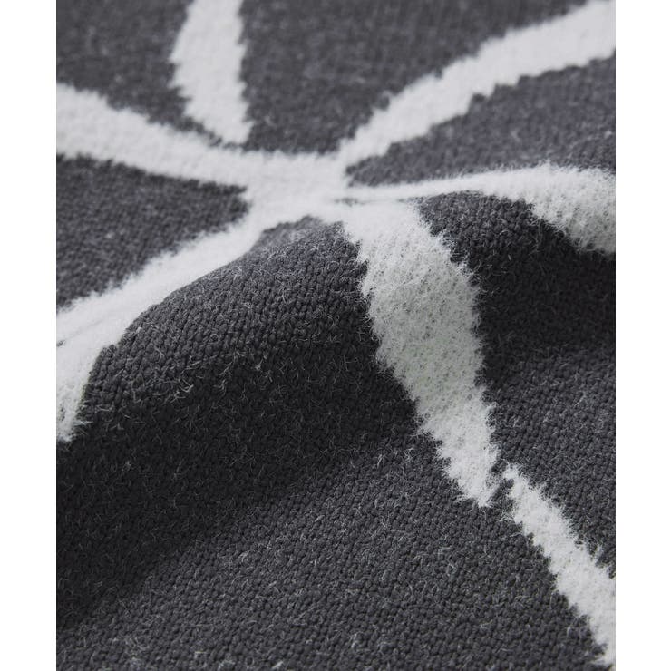 リボンモチーフジャガードカーディガン/イージーケア | VIS  | 詳細画像31 