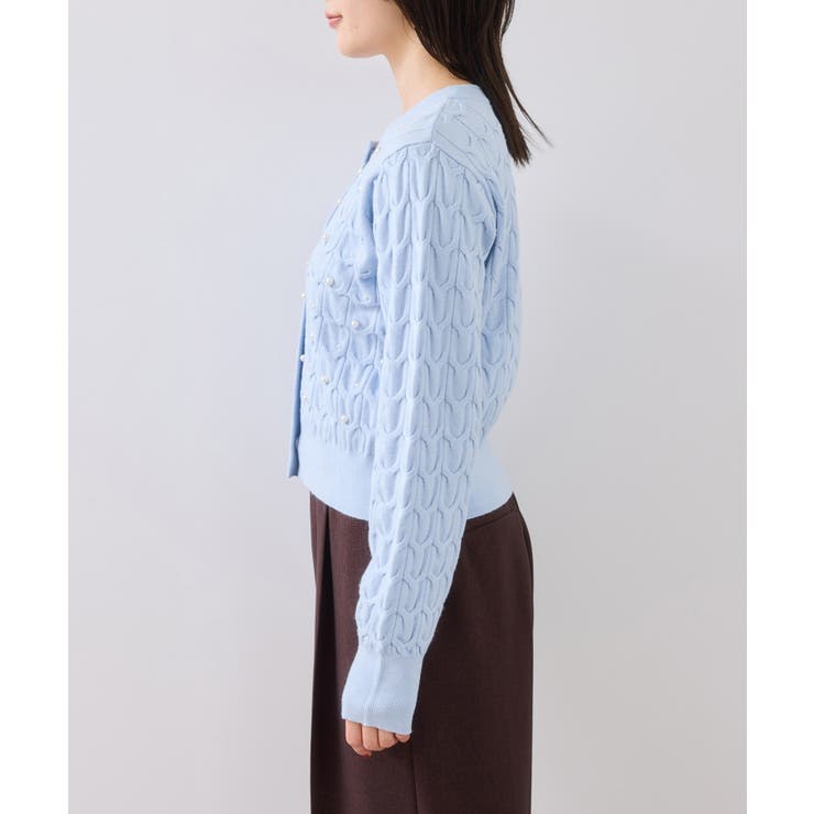 パールケーブルカーディガン | VIS  | 詳細画像32 