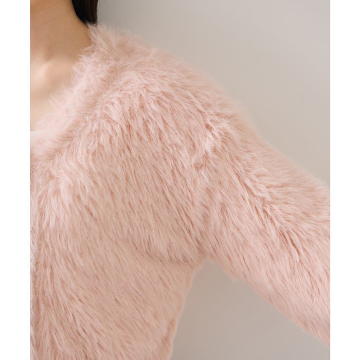 ラビットライクVネックカーディガン/イージーケア・WEB限定カラー | VIS  | 詳細画像41 