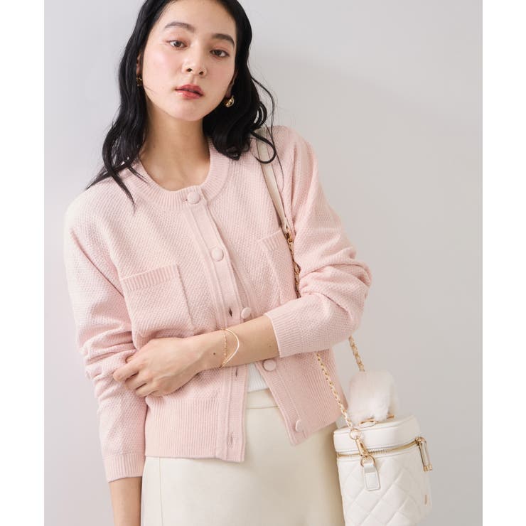 くるみ釦ニットカーディガン | VIS  | 詳細画像11 