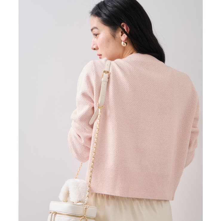 くるみ釦ニットカーディガン | VIS  | 詳細画像13 