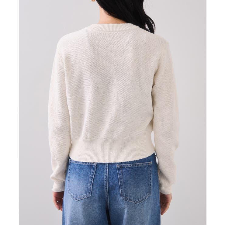 くるみ釦ニットカーディガン | VIS  | 詳細画像26 