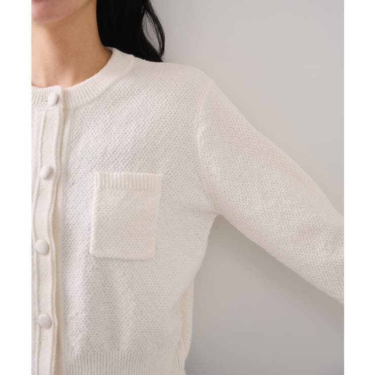 くるみ釦ニットカーディガン | VIS  | 詳細画像28 