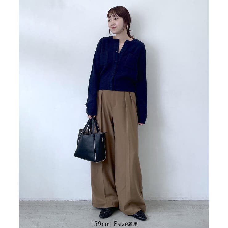 くるみ釦ニットカーディガン | VIS  | 詳細画像36 