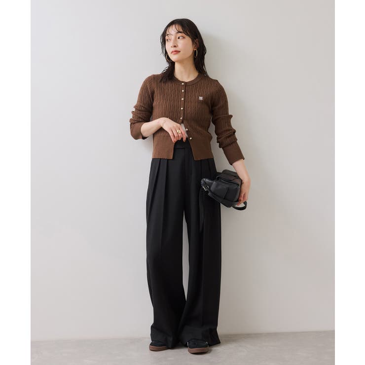 ケーブルコンパクトカーディガン | VIS  | 詳細画像14 
