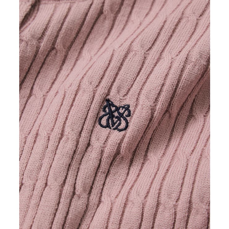 ケーブルコンパクトカーディガン | VIS  | 詳細画像35 