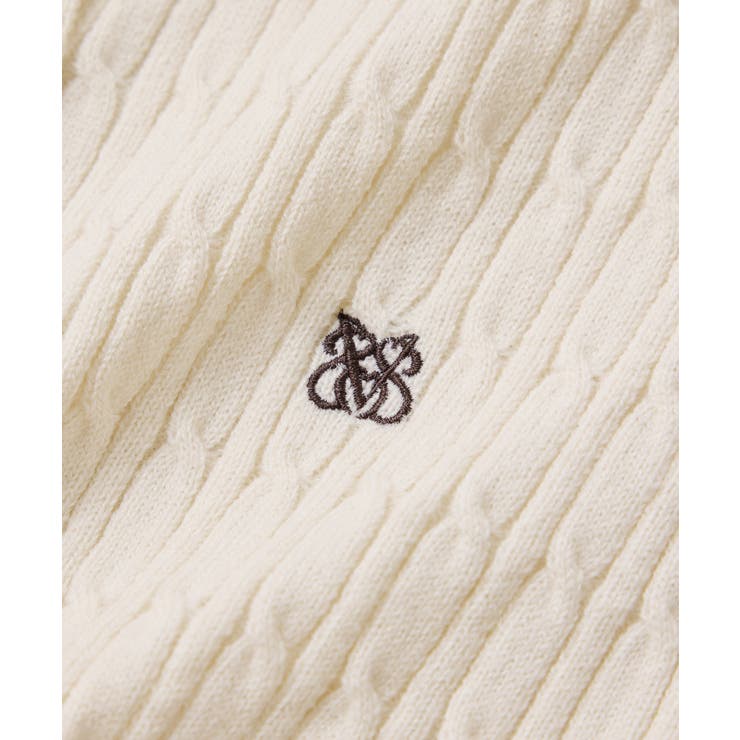 ケーブルコンパクトカーディガン | VIS  | 詳細画像36 