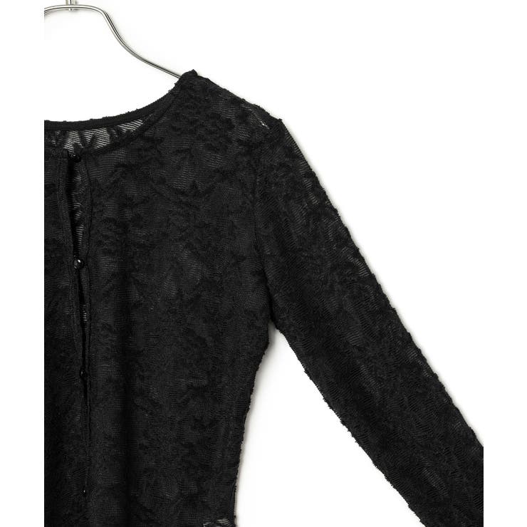 【前後2WAY】カットジャガードカーディガン【洗える】 | VIS  | 詳細画像12 