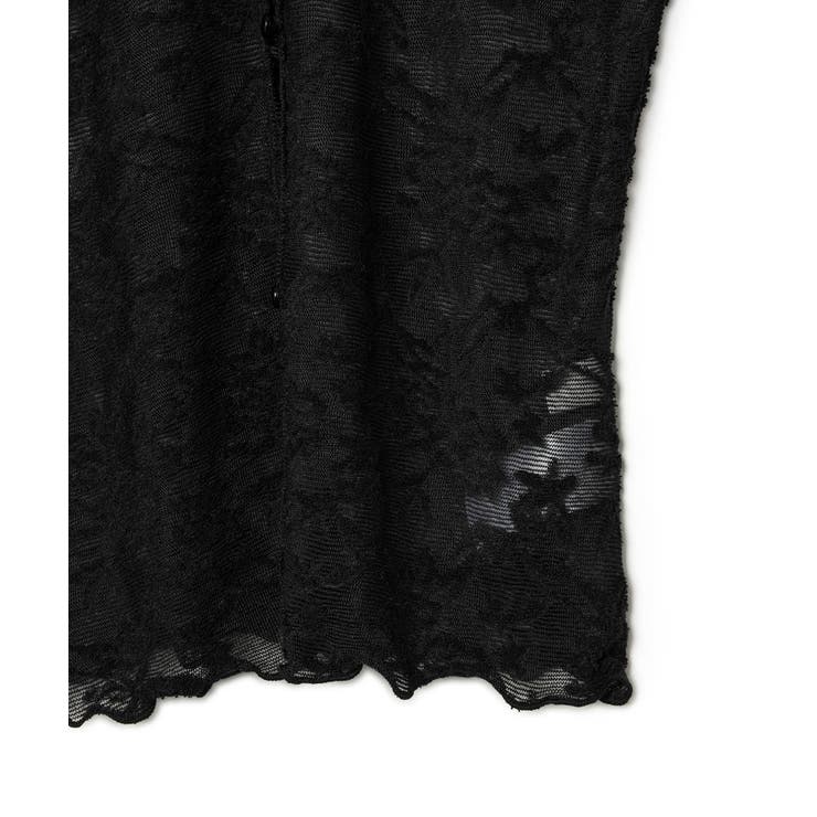 【前後2WAY】カットジャガードカーディガン【洗える】 | VIS  | 詳細画像14 