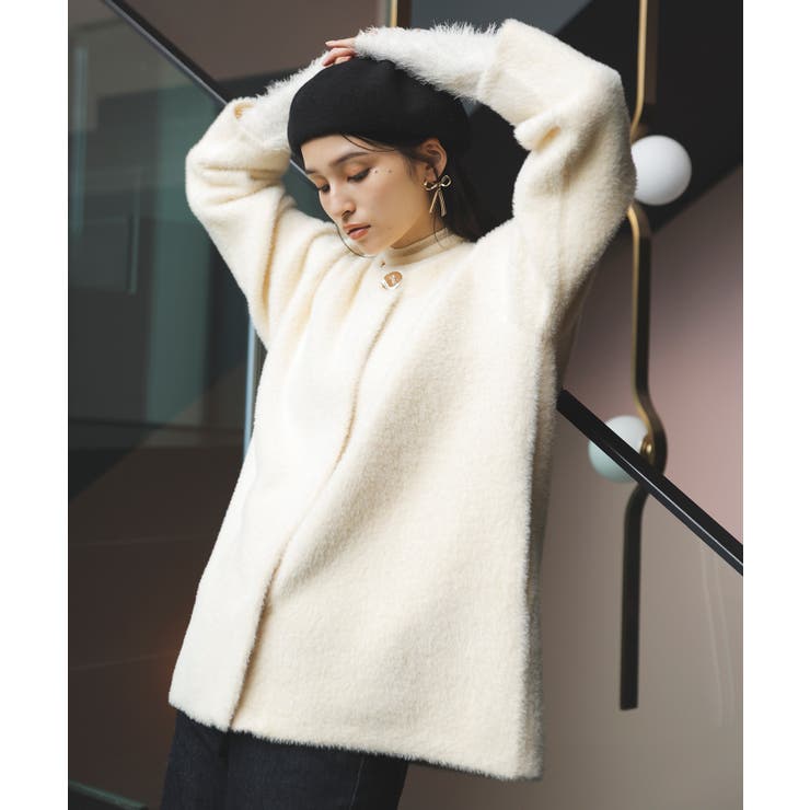 楽天市場】古着 アニエスベー agnes b. フランス製 ウールコート